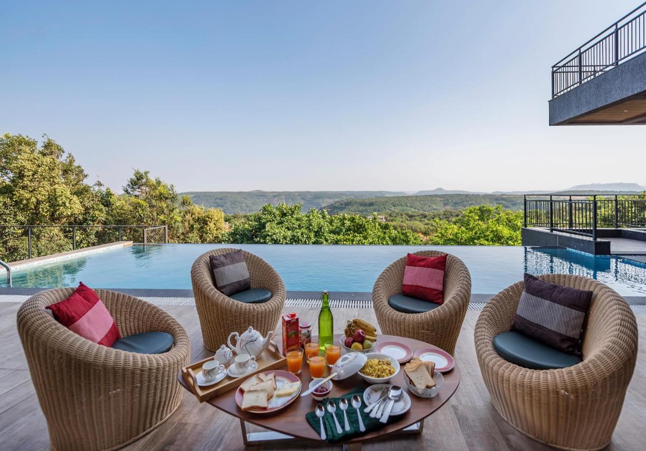 Saffronstays Falcon Hill, Lonavala - Luxury Villa With Infinity Pool Near Lion'S Point Exterior foto
